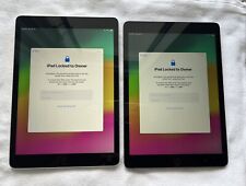 Lot Of 2 Apple iPad 9th Gen A2603 Wi-Fi + Cellular Gray-silver Locked :( picture