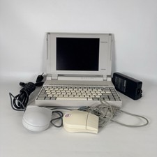 Vintage Toshiba T3300SL Portable Computer Laptop 1991 Works Dark Screen Bundle picture