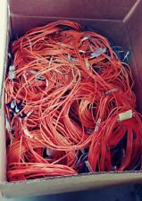 Large Box of Used Various Duplex Fiber Optic Patch Cables  picture
