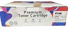 414A premium Toner Cartridges 4 Pack (yellow, Black, Cyan,Magenta) picture