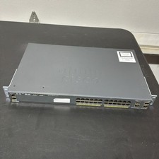 Cisco Catalyst WS-C2960X-24TS-L 24-Port Gigabit Switch 4x SFP w/ Cord picture