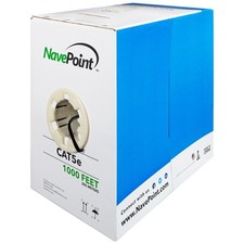 CAT5e 1000FT Black 1-pack picture
