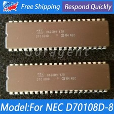 2* NEC V20 CPU 8088 Upgrade D70108D-8 NOS Ceramic, Processor 8 mhz NOS USA STOCK picture