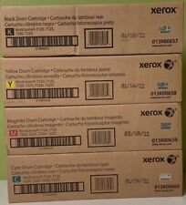 Genuine Set of 4 Xerox Drums WC 7120 013R00657 013R00658 013R00659 013R00660 picture