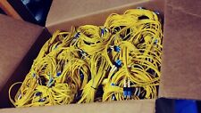 Large Box of Used Various Duplex Fiber Optic Patch Cables  picture