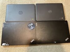Lot of 4 laptops - 2x ThinkPad E14, 2x ChromeBook - As Is picture