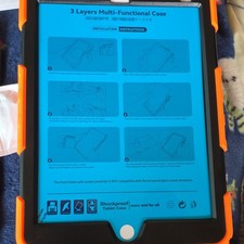 Timecity Shockproof Tablet Case for iPad 8th/7th/9th Gen 10.2