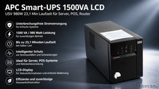 APC IBM IBM1500I Smart-UPS 1500VA LCD UPS Tower / Rackmount No Battery 100% OK picture
