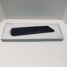 Microsoft USB Keyboard 600 ANB-00001 Model No.1576 Black Wired Keyboard - NEW picture