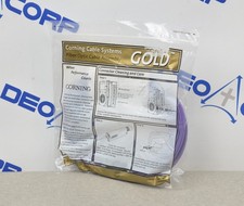 Lot of 5 Corning Cable Systems GOLD Fiber Optic Cable 0557-A9660-016M picture