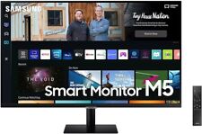 SAMSUNG 32-Inch M50B Full HD Smart Monitor Streaming TV LS32MB500ENXGO - Black picture