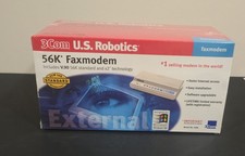 New Sealed 3Com U.S. Robotics 56K External Faxmodem Model 5686 V.90 picture