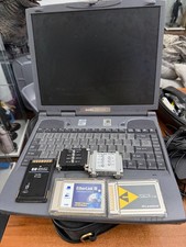 Vintage Toshiba Satellite 4090XDVD Intel Celeron 400Mhz Retro - Powers up Cards picture