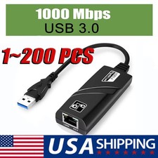 USB 3.0 Gigabit Ethernet LAN RJ45 1000Mbps Network Adapter For Windows PC LOT picture