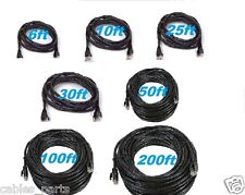 Cat 6 CAT6 Patch Cord Cable 500mhz Ethernet Internet Network LAN RJ45 UTP BLACK picture
