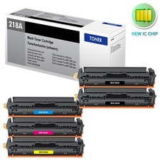 5x BCYM W2180A Color Toner For HP 218A LaserJet Pro 3201dw MFP 3301cdw WITH CHIP picture
