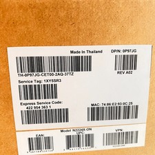*NEW* Dell P97JG N2224X-ON 24 Port 2.5GB Switch (Reverse Airflow) w/Ears picture