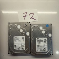 Lot of 2 Dell 01MVTT Toshiba MG04SCA40ENY 4TB 7.2K SAS 12Gb/s 3.5