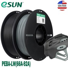 eSUN PEBA 90A LW Flexible 3D Printer Filament 1.75mm 0.8kg for FDM 3D Printer US picture