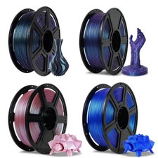 FLASHFORGE PLA 3D Printer Filament 1.75mm Color Changeable with Light and Angles picture