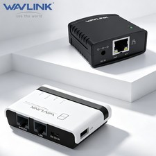 Wavlink LPR Printer Server LAN Networking Printer Adapter MFT USB Print Adapter picture