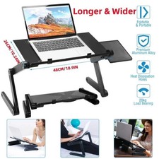 360° Adjustable Laptop Table Stand Lap Sofa Bed Tray Computer Notebook Desk A picture
