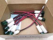 QTY 11  SOLICO  2935-1-11-39340 28V Green Indicator Panel Light 6